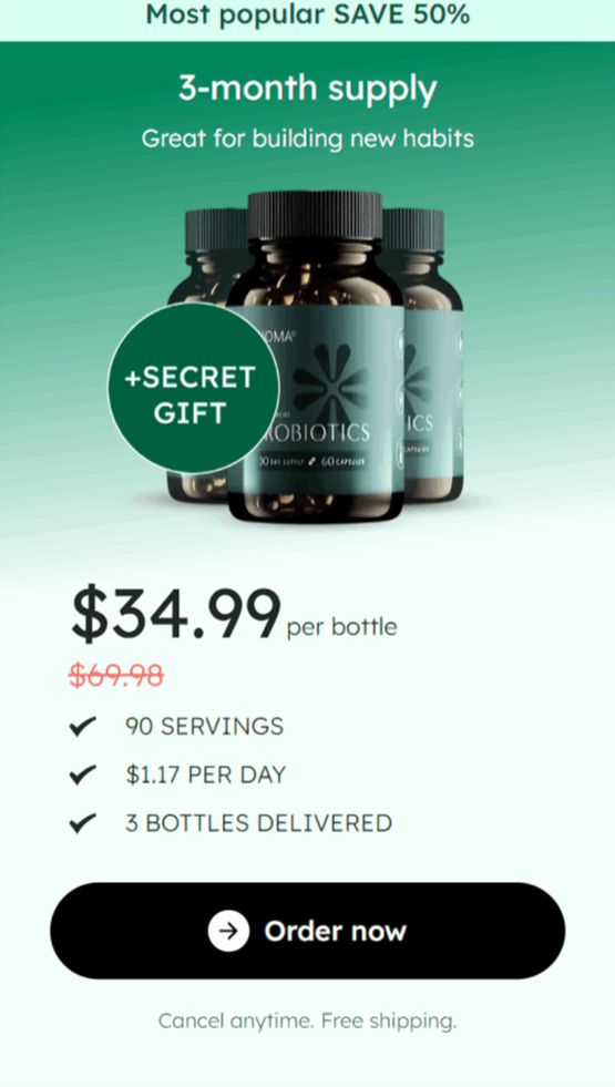 Bioma Probiotics best offer price